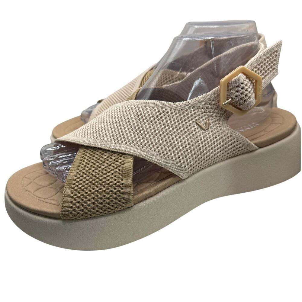 VIVAIA Kara AdaptAll Sport Sandals Dual Arch Support Beige EU 40 - Picture 4 of 9